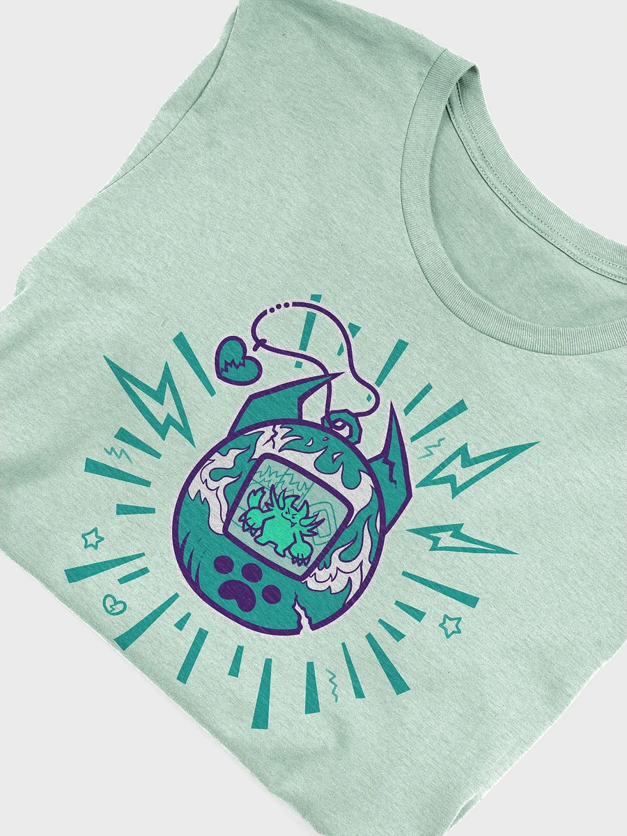 Heartbreaker Virtual Meow // T-Shirt - Teal Light Mode product image (5)
