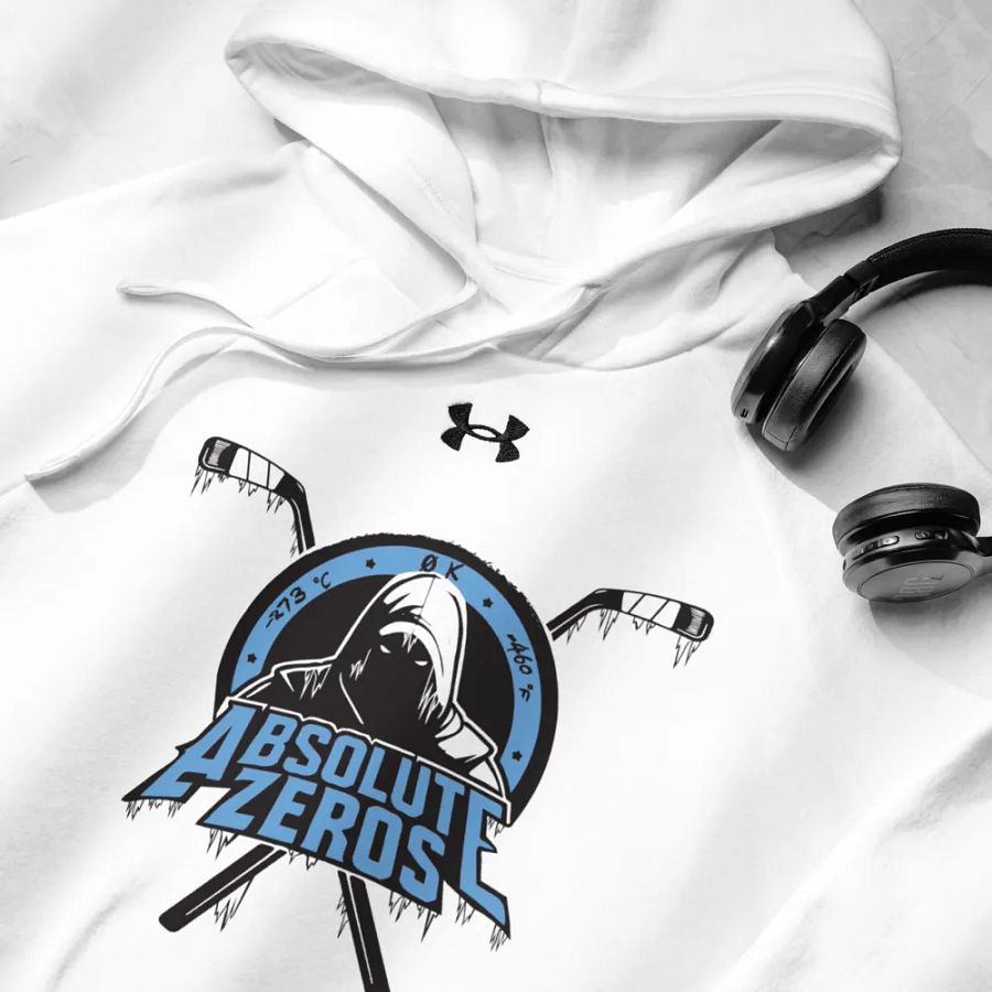 Under Armour® Unisex White Hoodie product image (5)