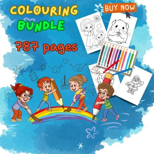 Kiddie Speak Coloring Bundle product image (1)