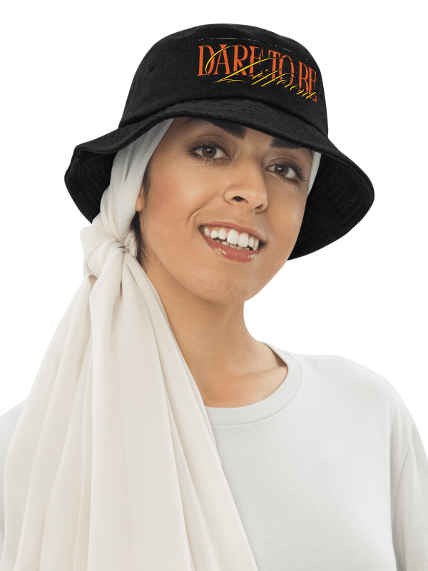 DARE TO BE Different Denim Bucket Hat product image (1)