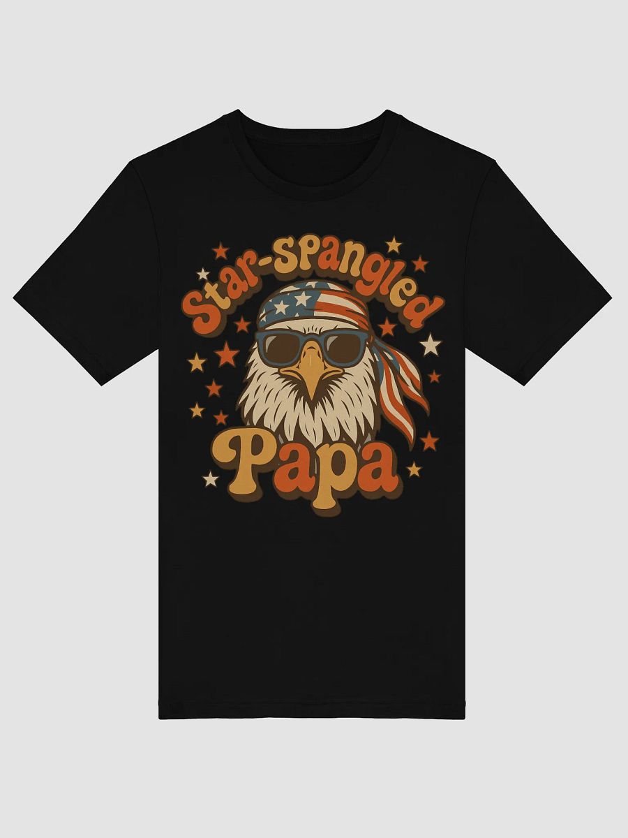 Star-Spangled Papa Patriotic T-Shirt product image (23)