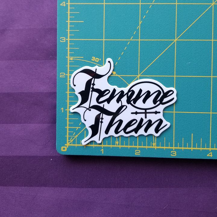 Femme Them Sticker product image (1)