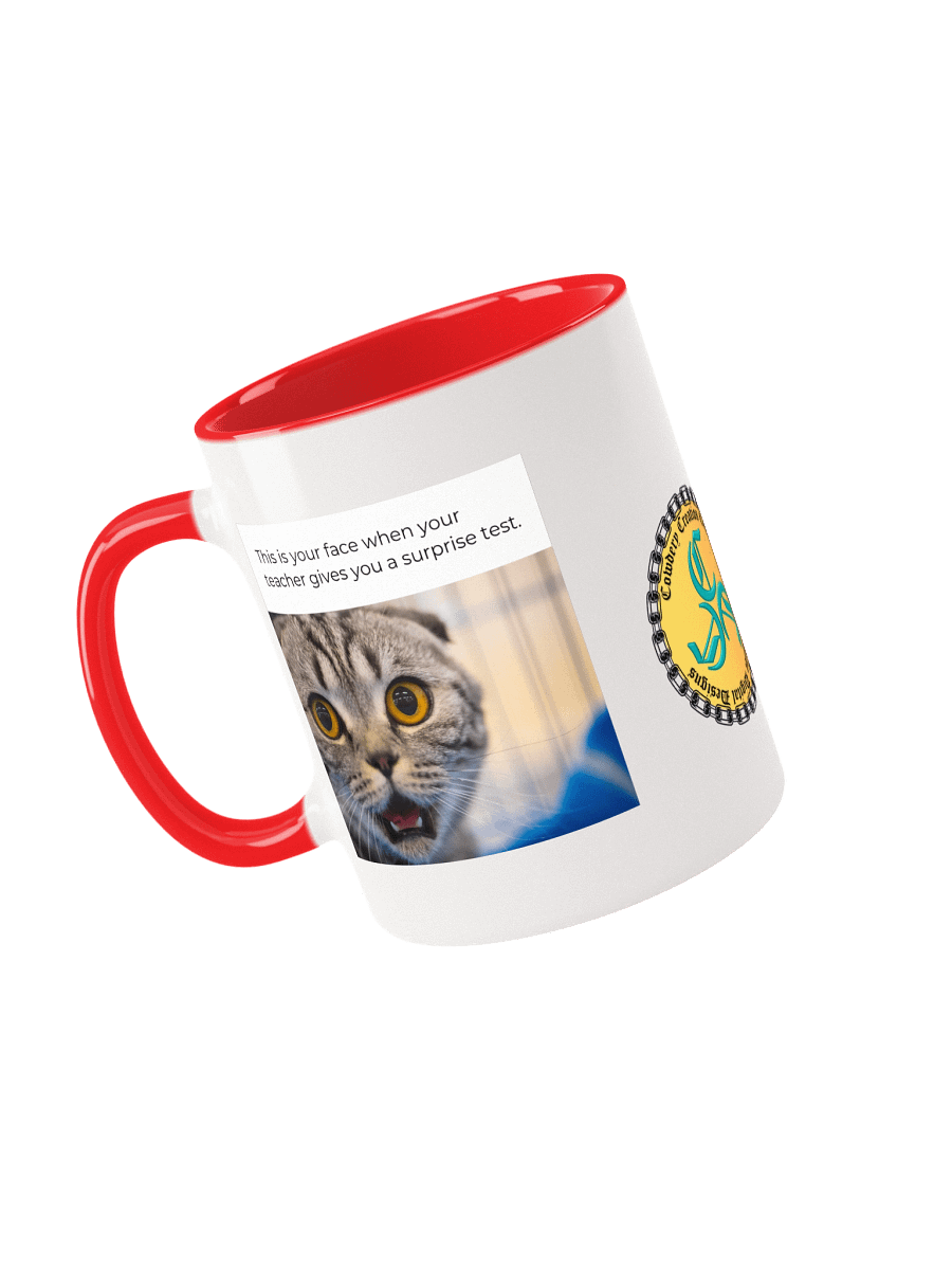Surprise Meme Cat Ceramic 2T-Mug product image (3)