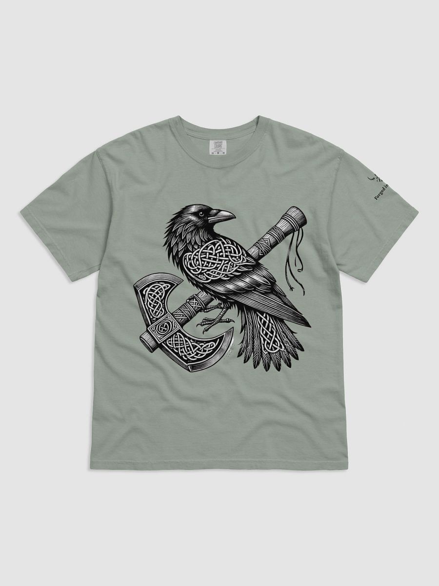 Forged In Valhalla: Raven of the Berserker Axe T-Shirt product image (98)