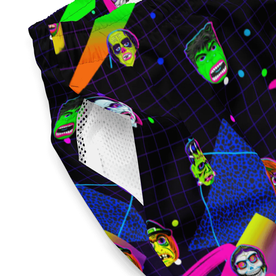 Horror Icons Swim Trunks product image (4)