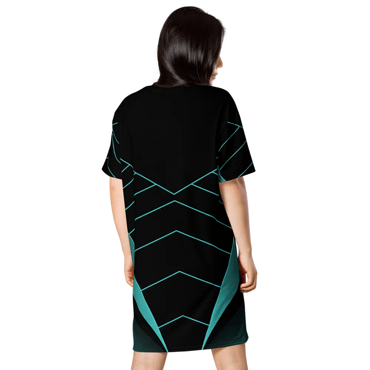 Vivid Convergence T-Shirt Dress product image (2)