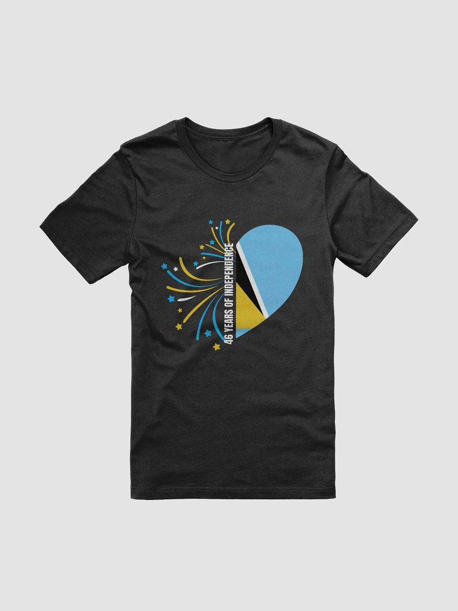 46 Years of Independence Heart T-Shirt product image (1)