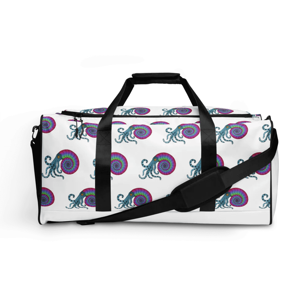 Ammonite Fantasy All-Over Duffle Bag product image (2)