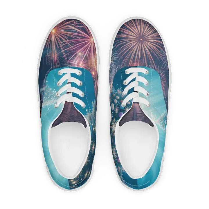 Aqua Glow Men's Canvas Shoes product image (1)