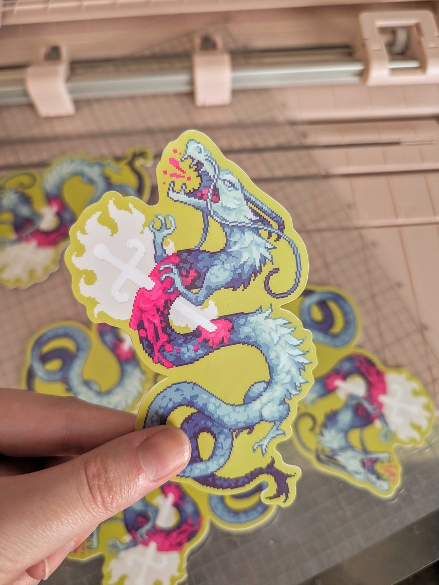 Dragon Sticker✂️ product image (2)
