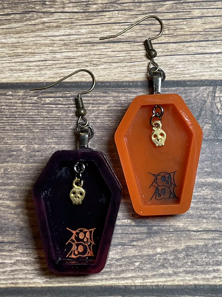 Coffin Shaker Earrings product image (1)