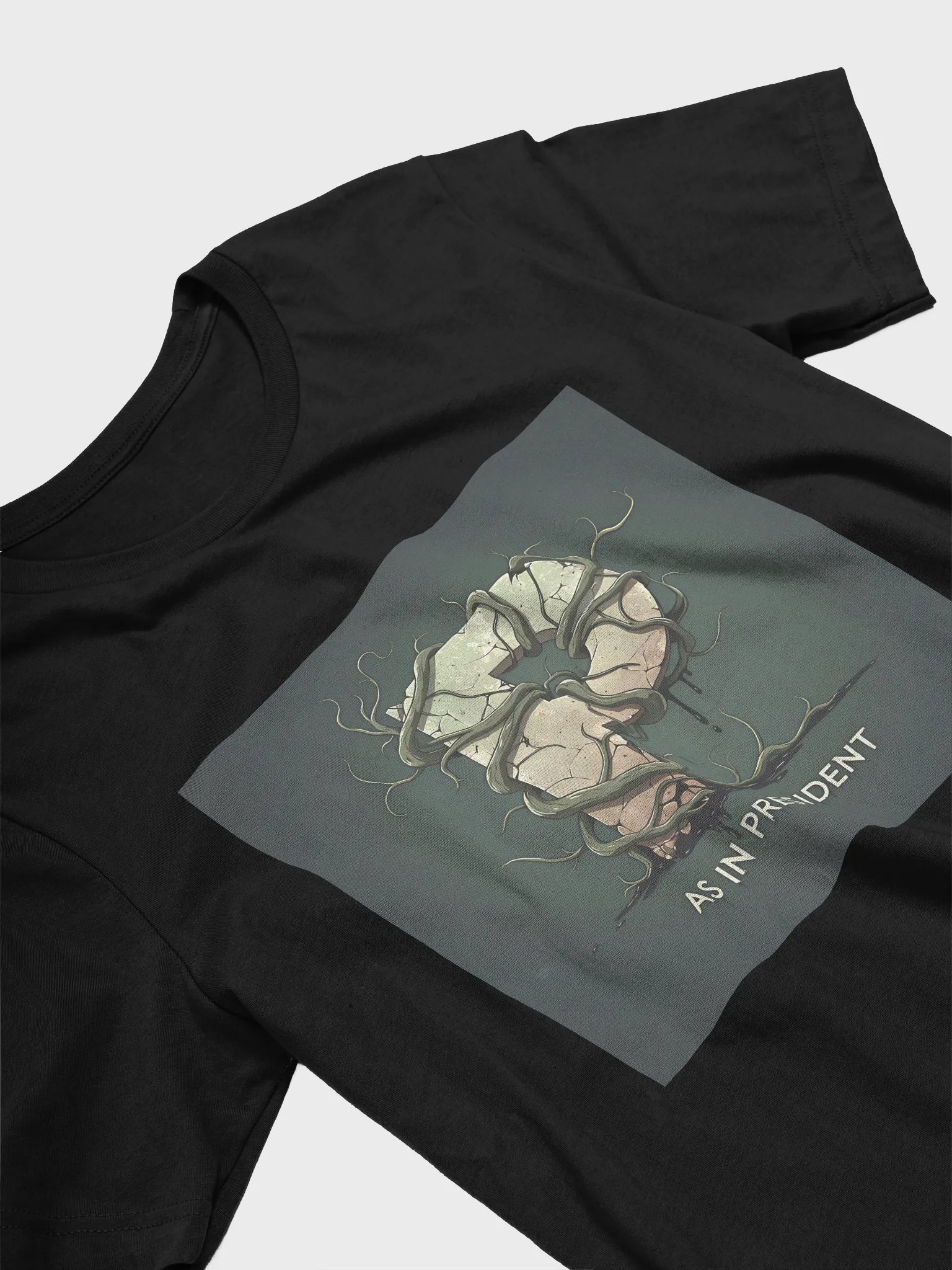 P as in president super soft t-shirt by dark alphabet product image (3)