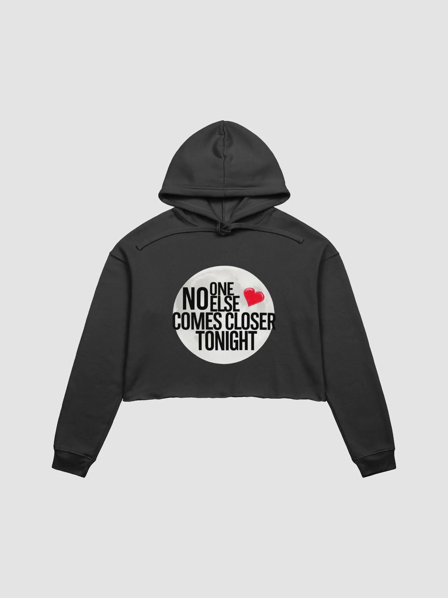 Moonlit Heartbeat Crop Hoodie product image (1)