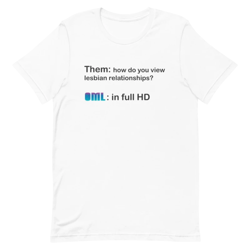 In Full HD T-Shirt - White product image (1)