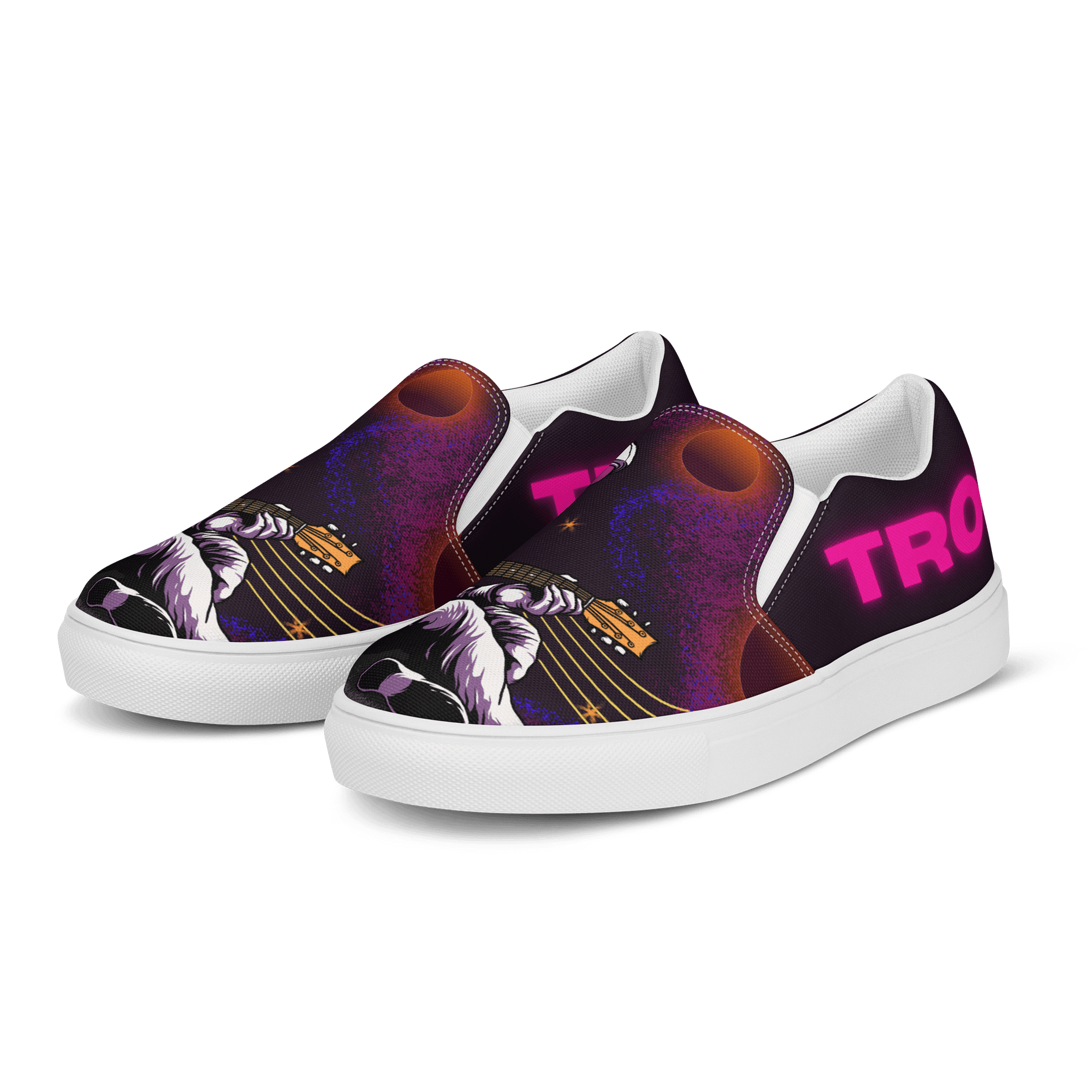 Drop 2: Neon Galaxy Slip-Ons product image (3)