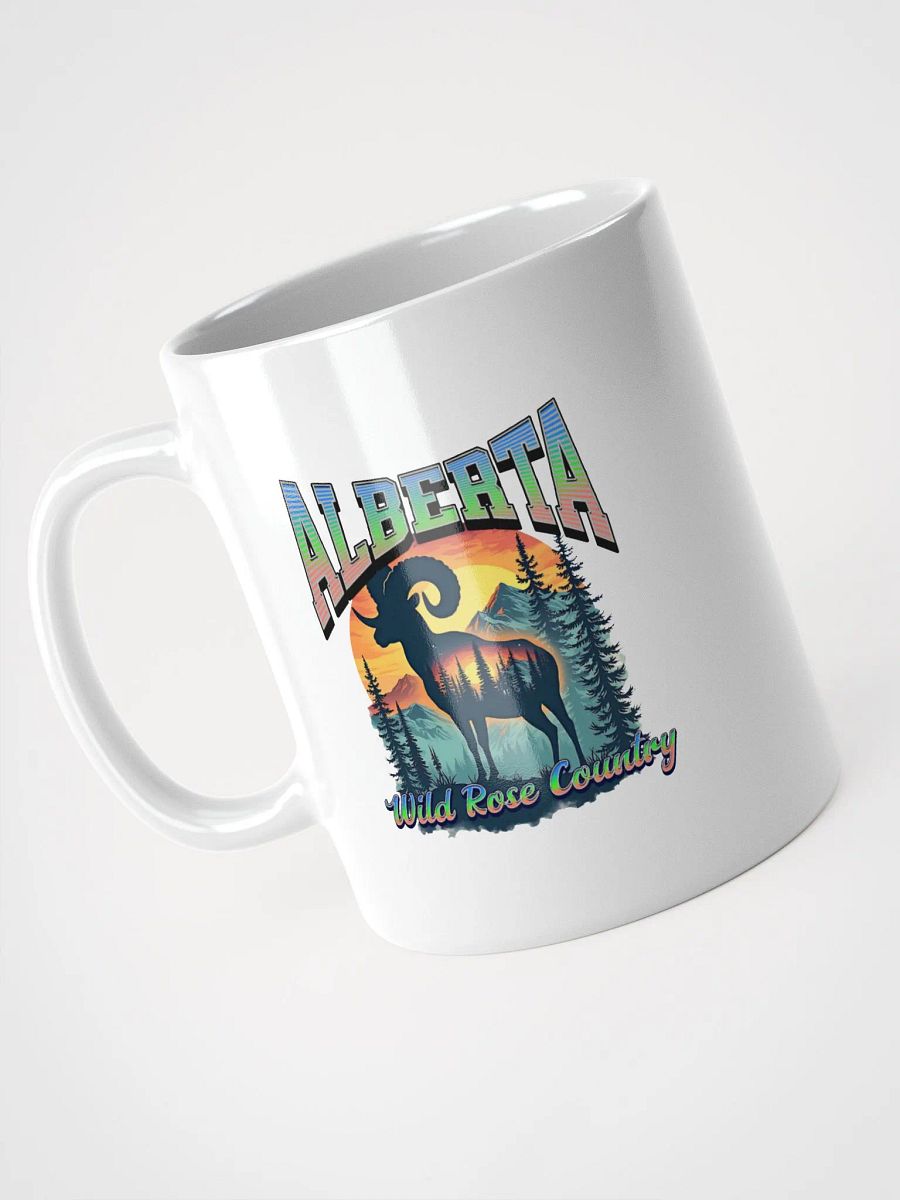 Alberta Wild Rose Country Rocky Mountain Bighorn SheepMug product image (2)