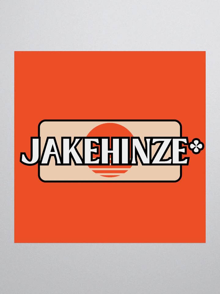 jakehinze* Logo Sticker product image (2)