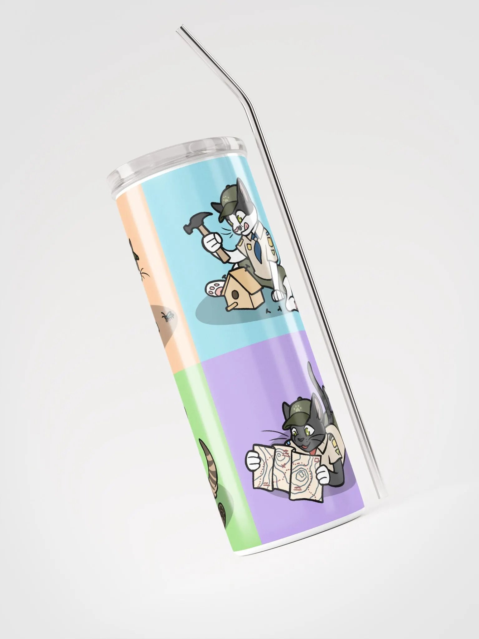 Goop Troop 4-Panel Straw Tumbler product image (3)