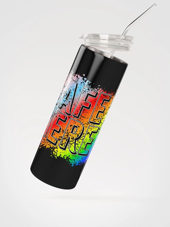 Safe Here Water Bottle With Straw product image (2)