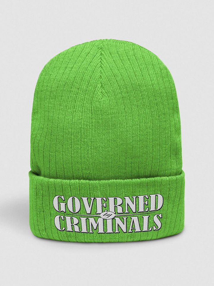 Governed By Criminals - Atlantis Ribbed Knit Beanie product image (1)