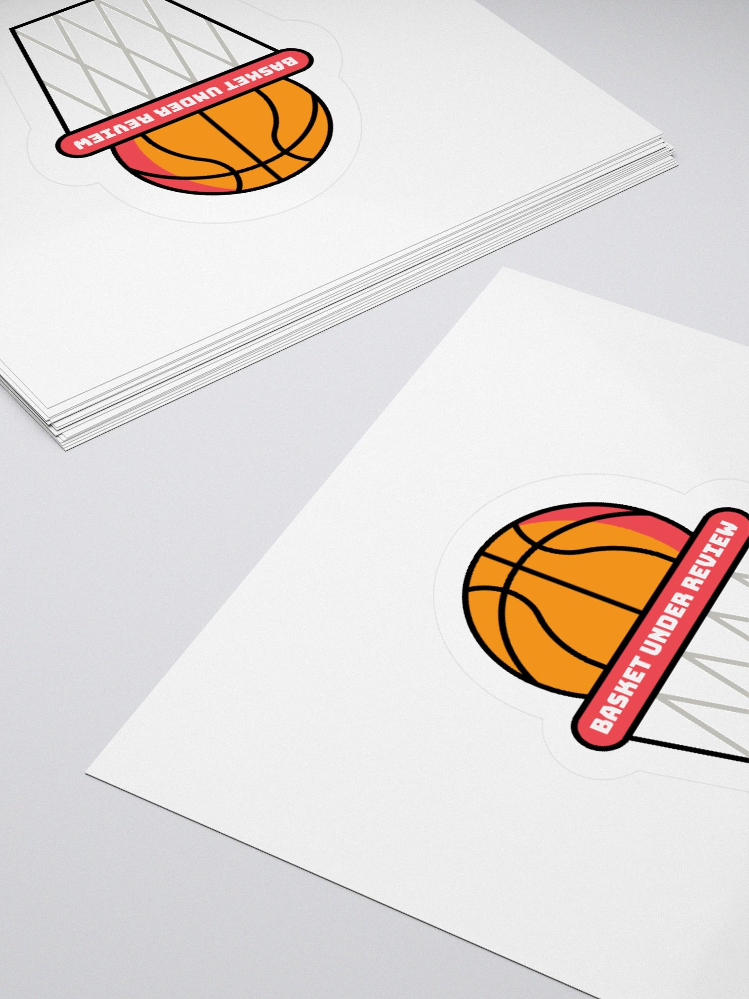 Basket Under Review Sticker product image (4)
