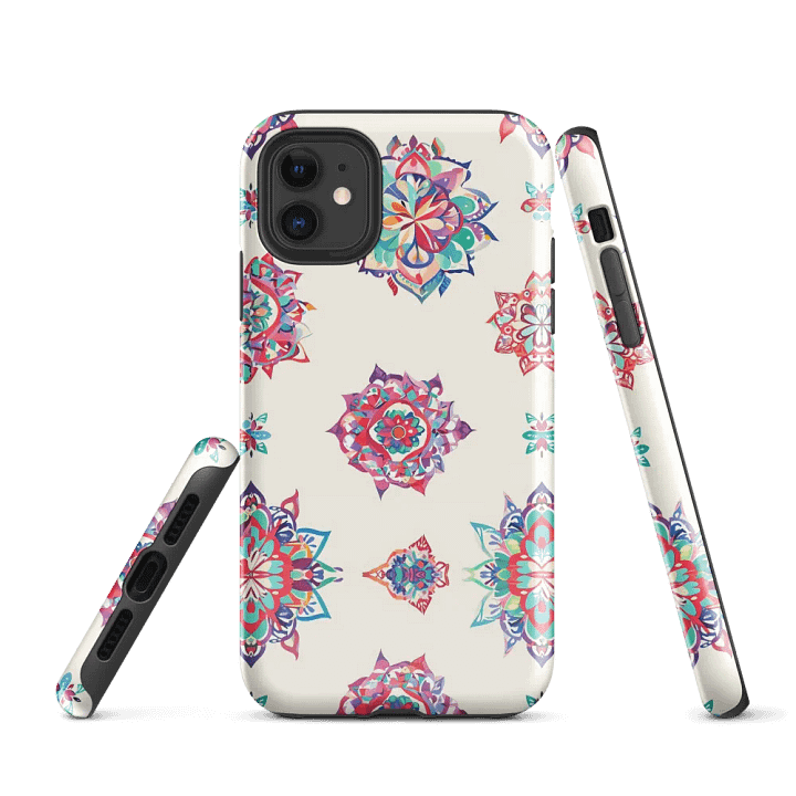 Vibrant Mandala iPhone® Tough Case product image (1)