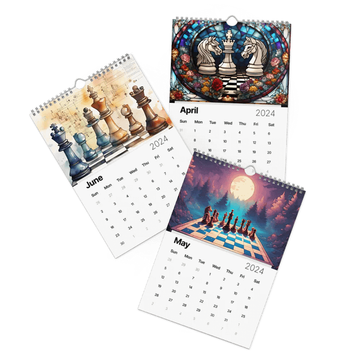 Chess Calendar 2024 product image (2)