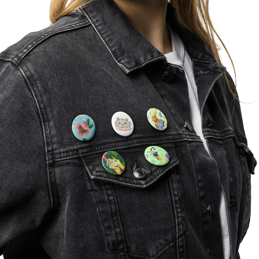 Squibble Design Art Pin Badge Set product image (9)