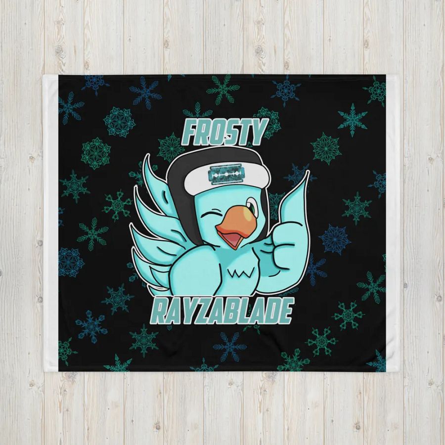 FrostyRayzaBird Throw Blanket product image (16)