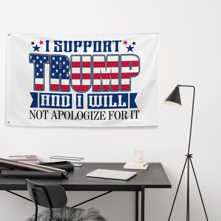 Patriotic Statement All-Over Print Flag product image (9)