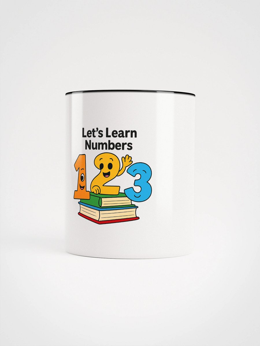 Let's Learn Numbers Ceramic Mug product image (9)