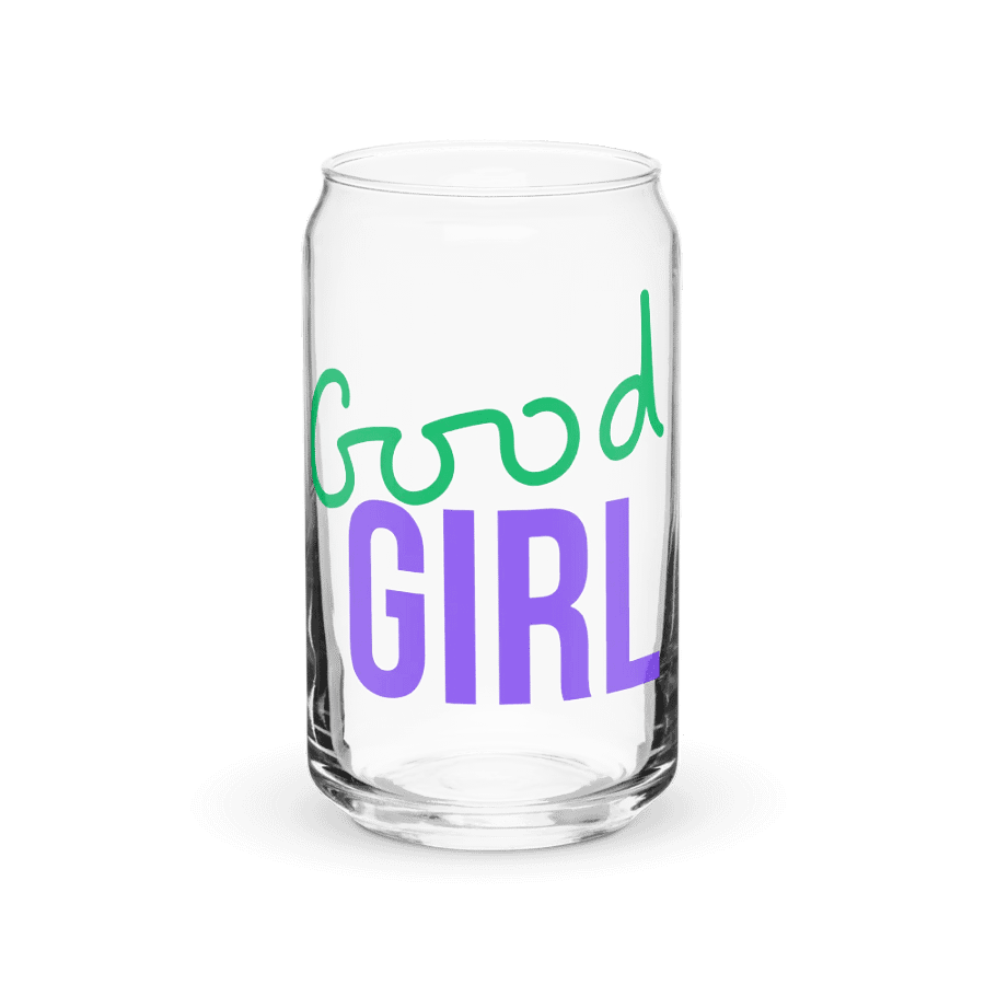 Good Girl Can Shaped Glass product image (1)