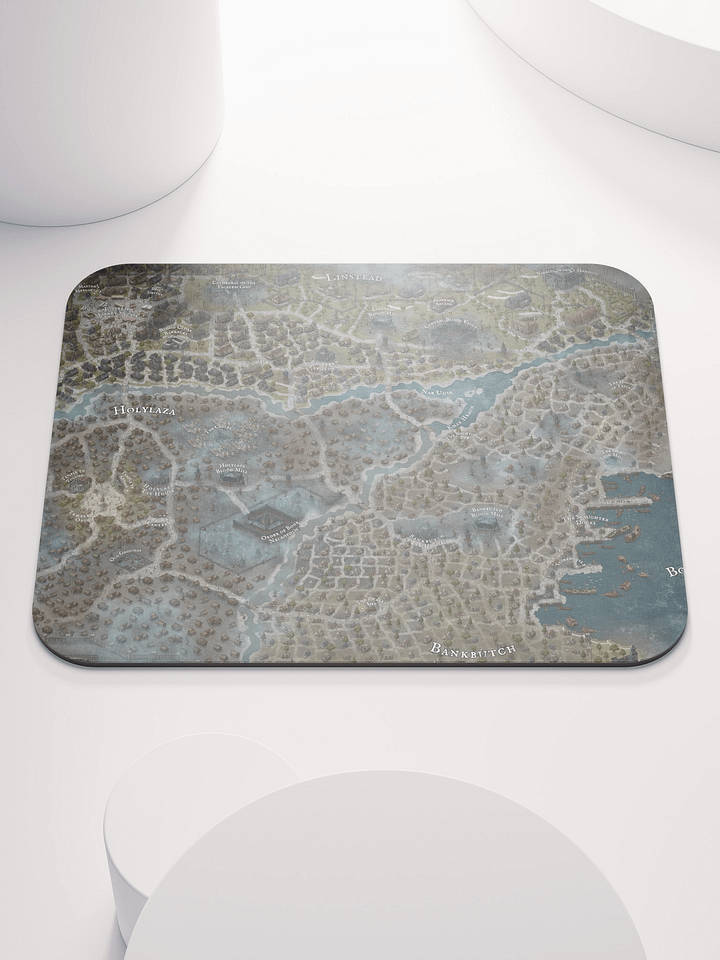 Copy of Map of Slavoka Mouse Pad product image (1)