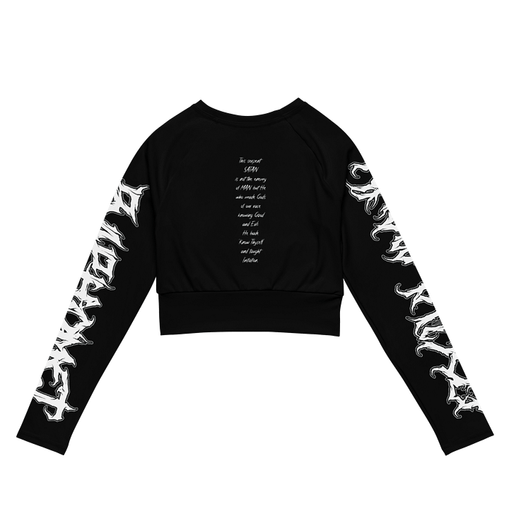 BAPHOMET Recycled Crop Top product image (2)