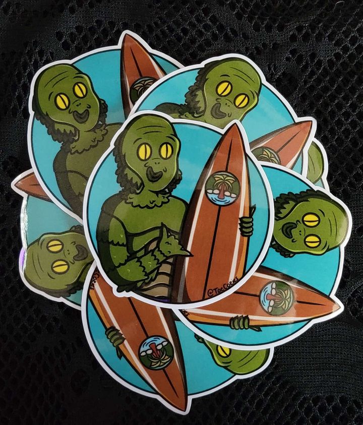 Surfing Creature from the Black Lagoon product image (1)