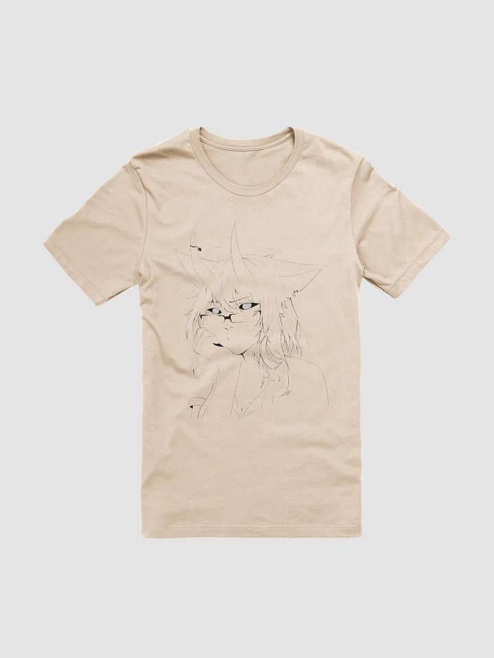 Bored Mina Line Art Soft T-Shirt product image (3)