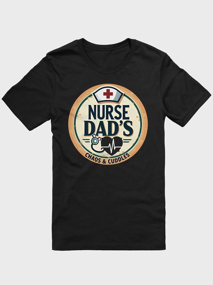 Chaos & Cuddles Nurse Dad's Vintage T-Shirt product image (7)