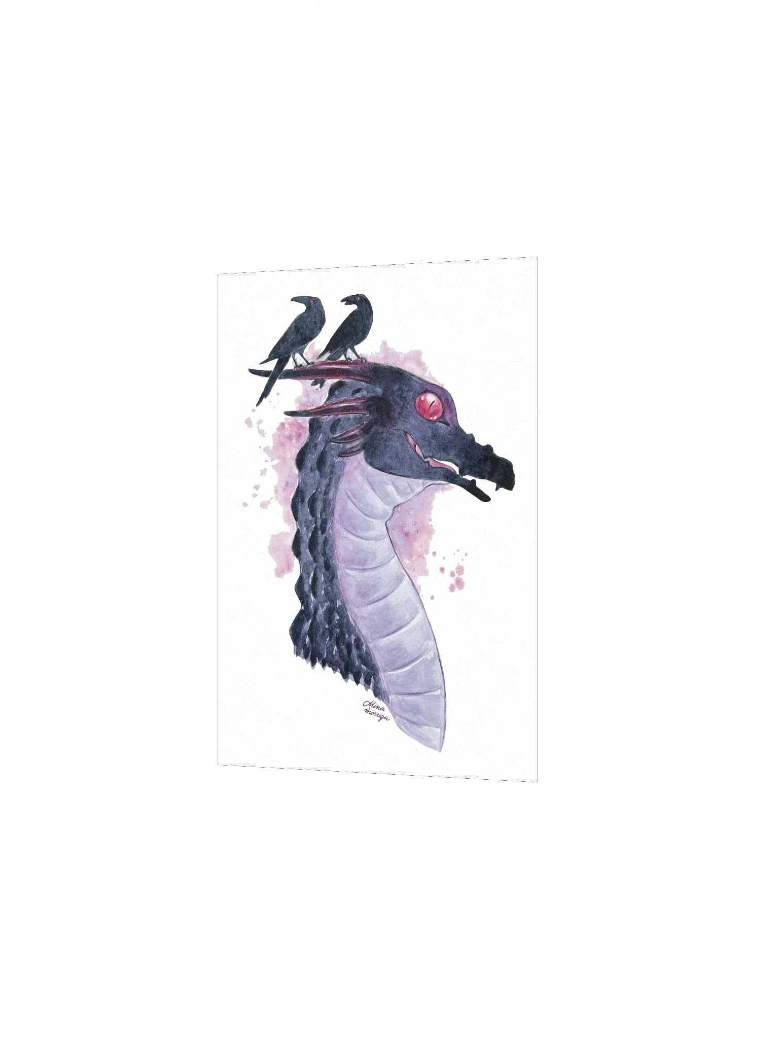 Dragon And Crows Print product image (2)