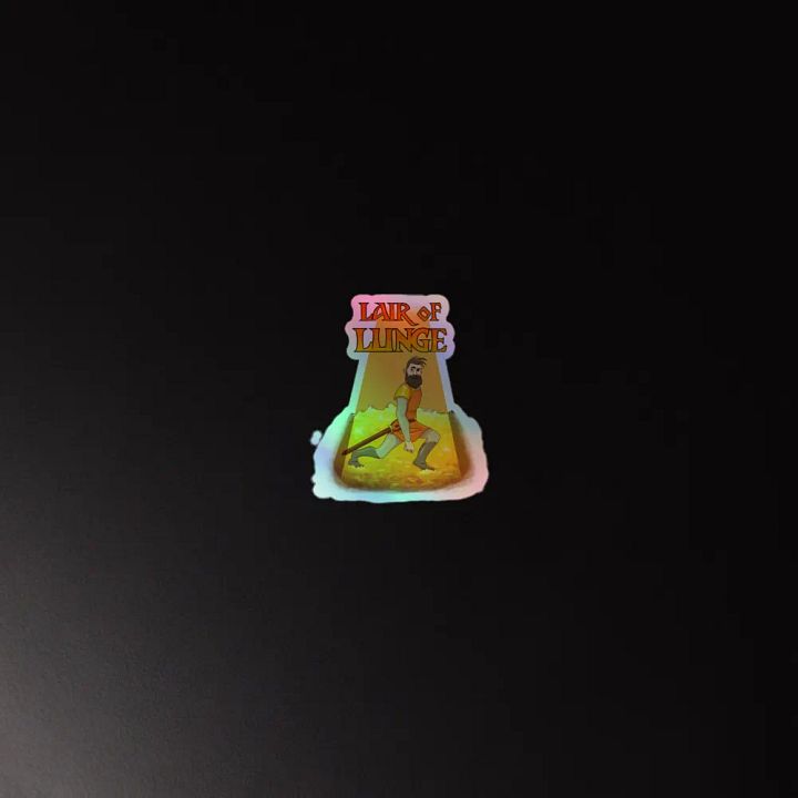 Lair of Lunge Holo Sticker product image (4)