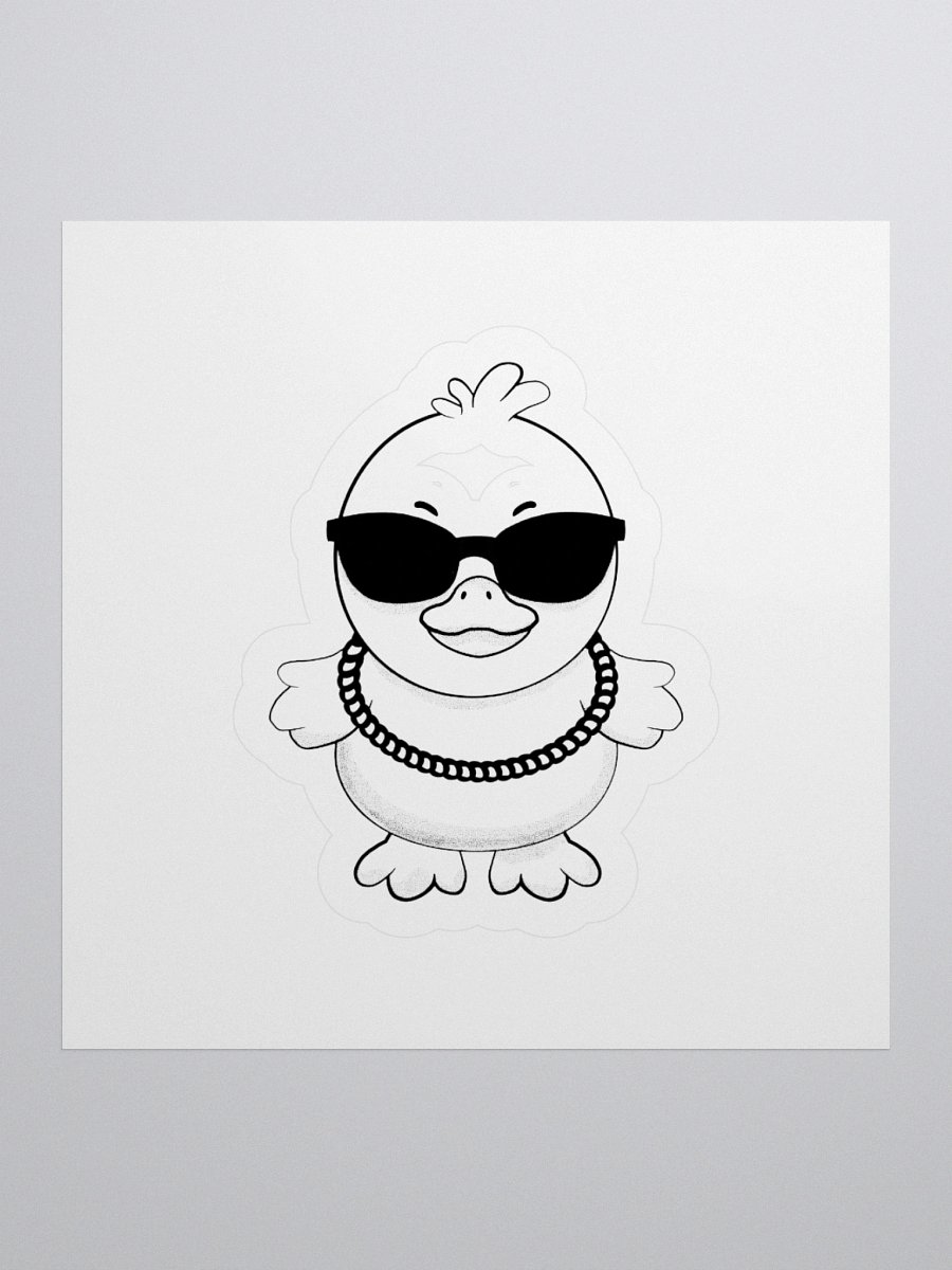 Too Cool For the Pond Kiss Cut Stickers product image (1)