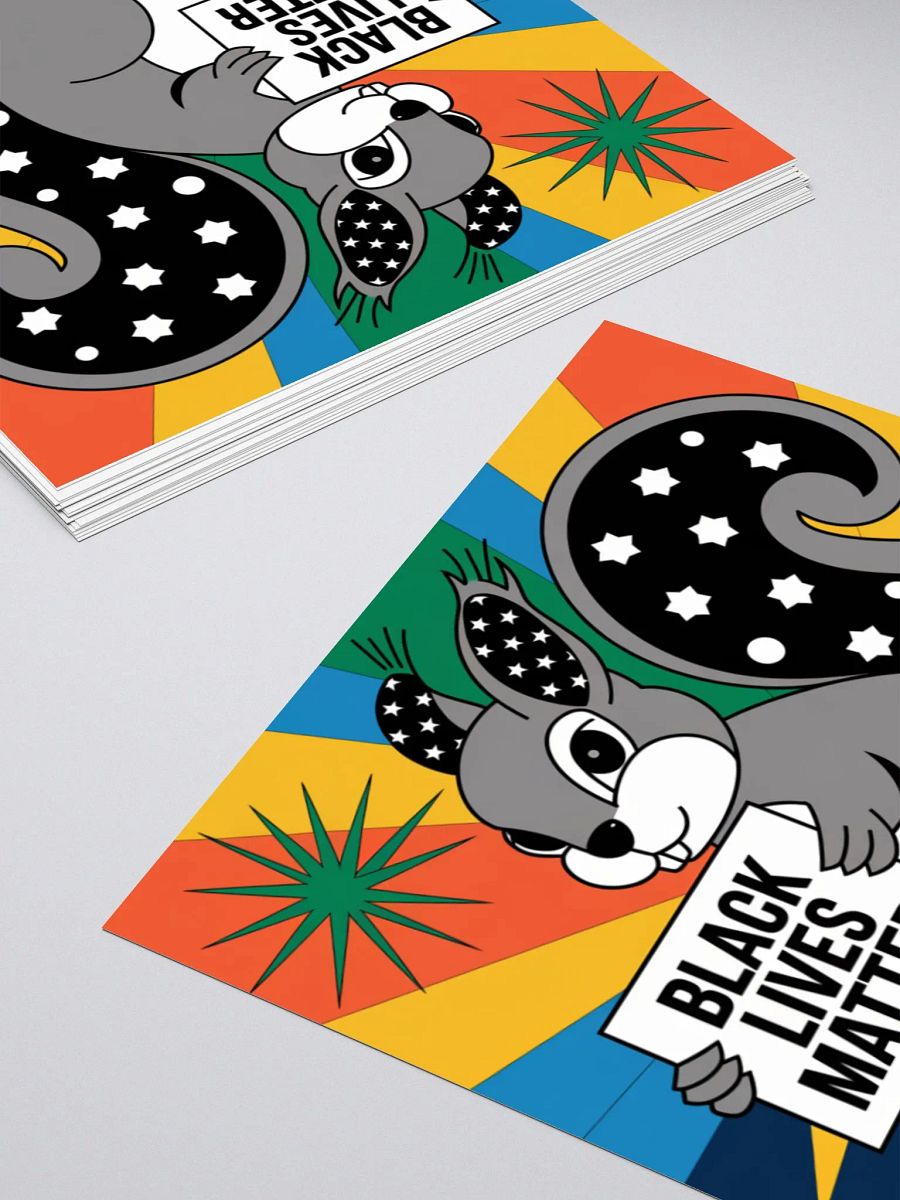 Colorful Black Lives Matter Sticker Set product image (15)