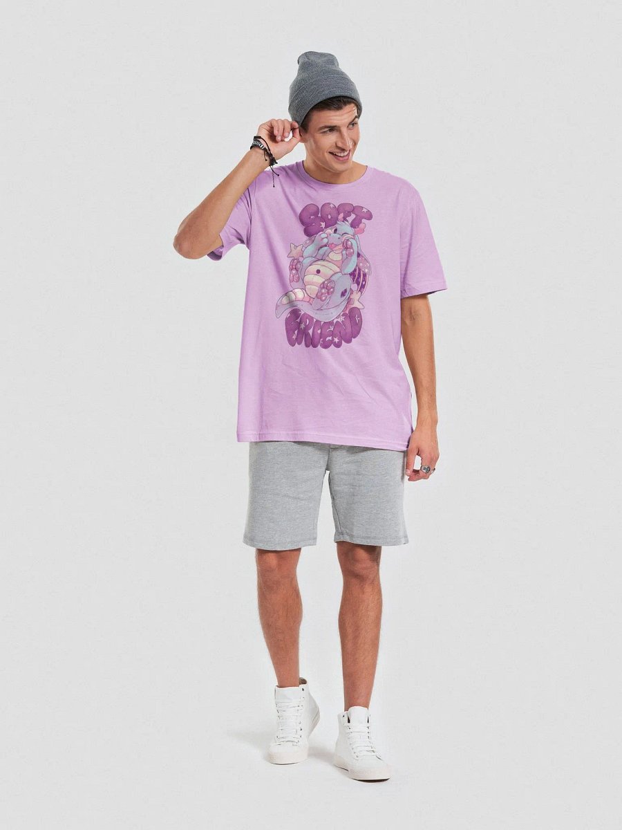 SOFT FRIEND | Front Printed Unisex Tee [ PRINT ON DEMAND ] product image (63)