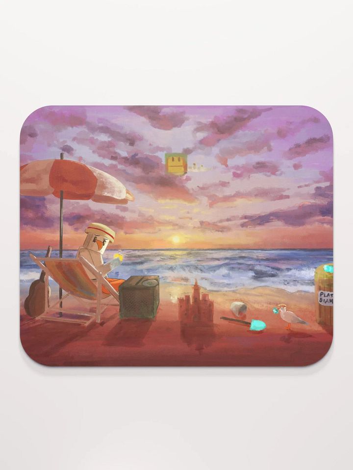 CringyGull Sunset Mouse Pad product image (2)