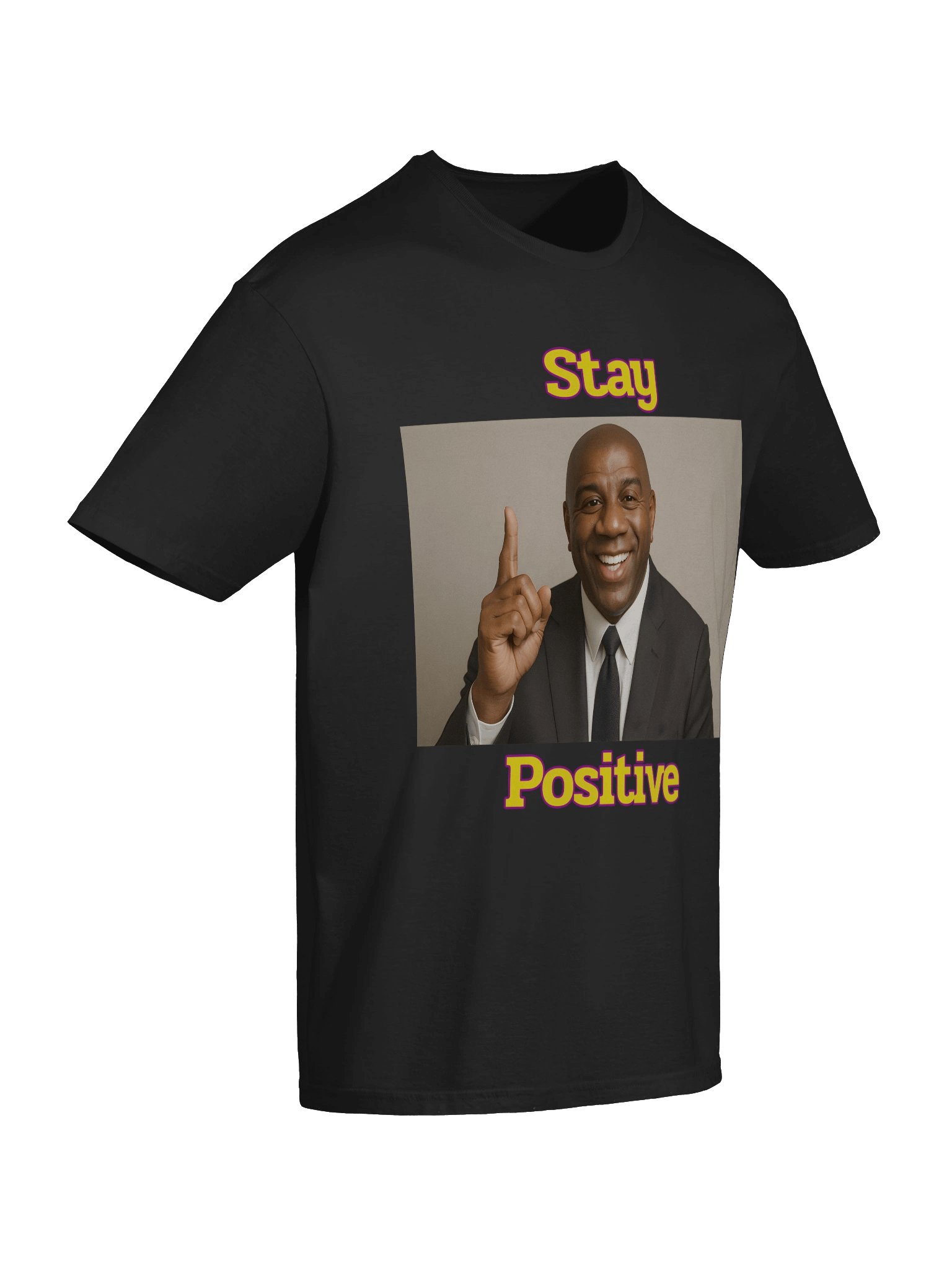 Stay Positive – Motivational Basketball Parody T-Shirt product image (58)