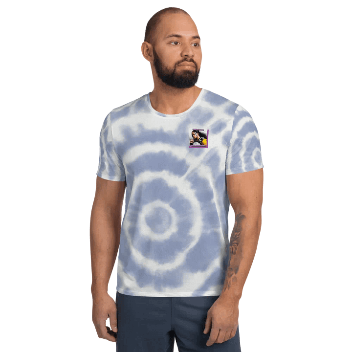 Ripple Effect All-Over Print Athletic Tee product image (1)