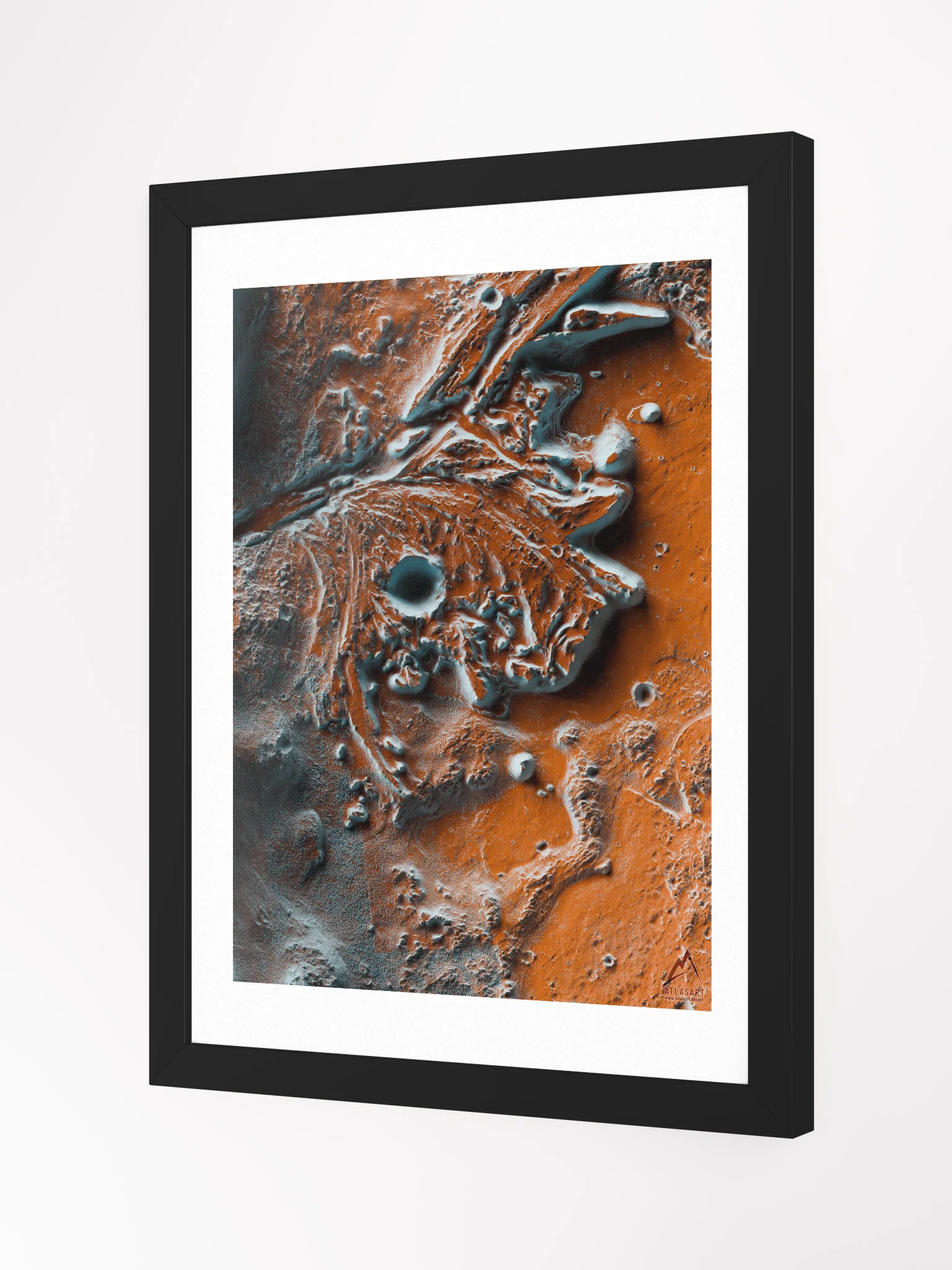 Mars 2020 Framed Art Print product image (3)