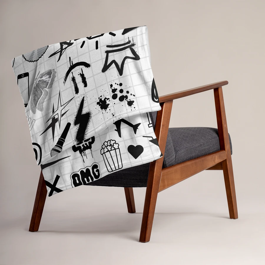 TheeMlle'N'Chill - All Over Print Blanket Throw product image (15)