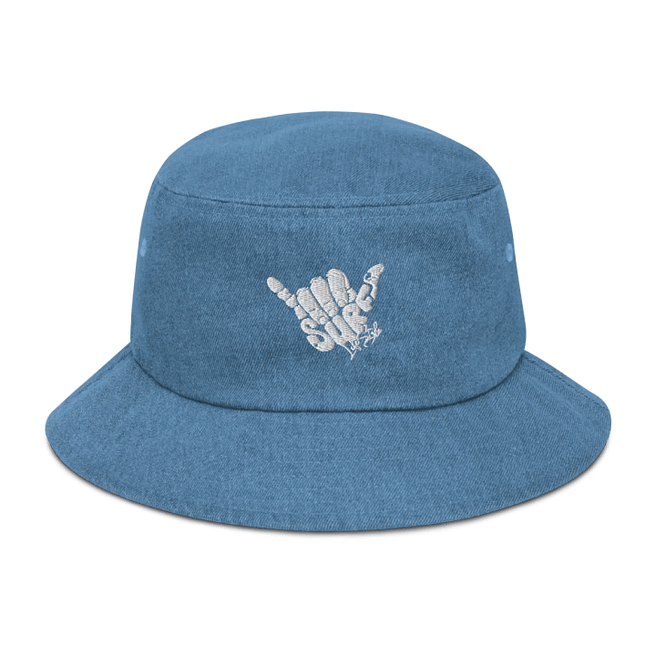 Shaka Surf Life Style Embroidery Denim Bucket Hat product image (1)