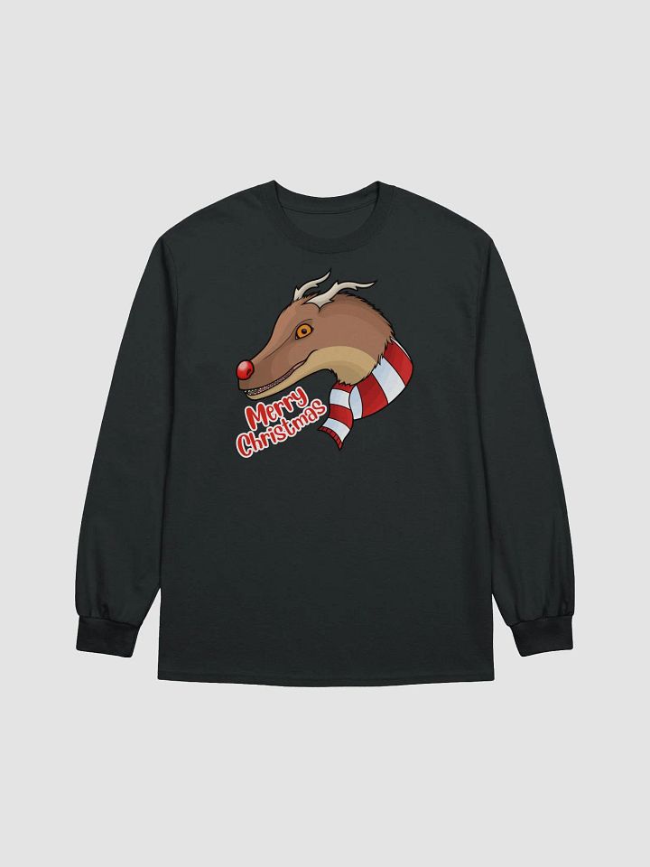 Rudolph the Red-Nosed Velociraptor Long-Sleeve product image (5)