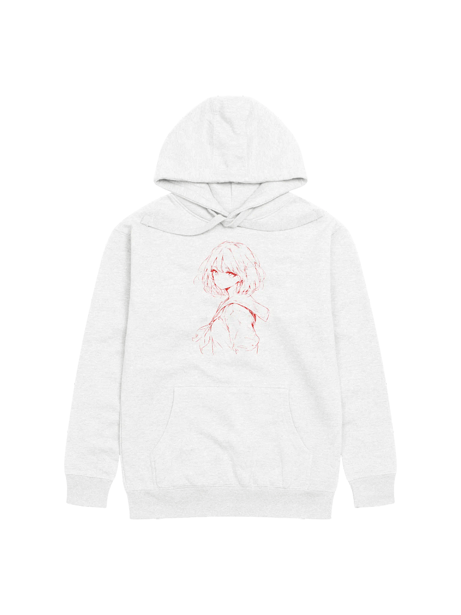 Minimalistic Anime Front Printed Hoodie product image (1)